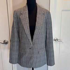 A New Day Women's Blazer, EUC, 6, Houndstooth